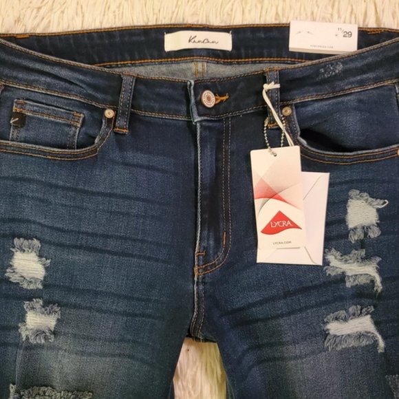 Nwt Mid-rise Super Skinny KanCan Jean's - Picture 2 of 2